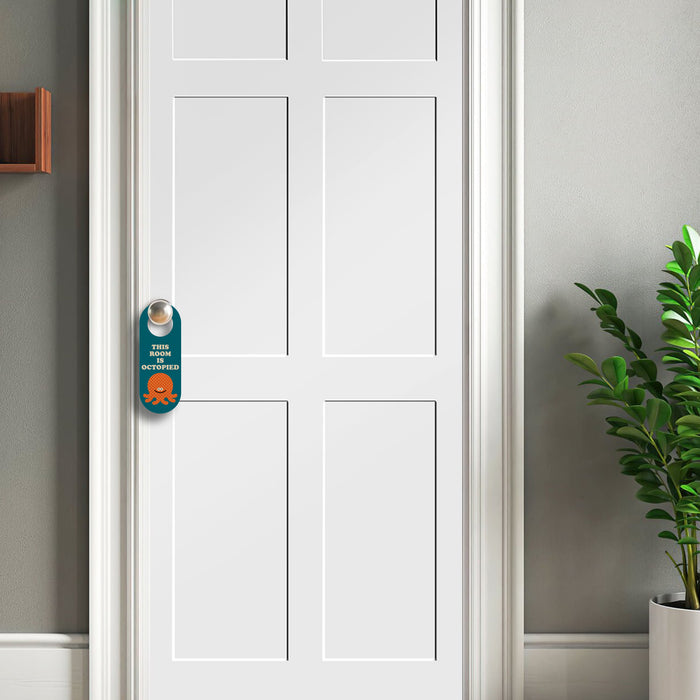 Octopus Doors octopied door hanger | popclox Wall Clocks for Kids