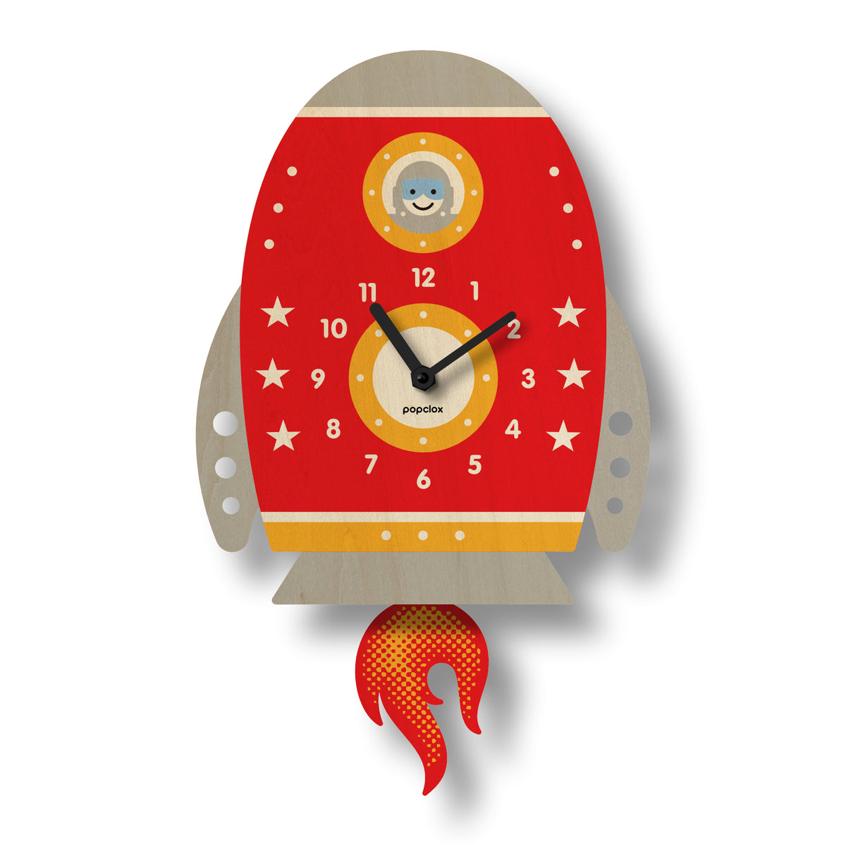 rocket pendulum clock