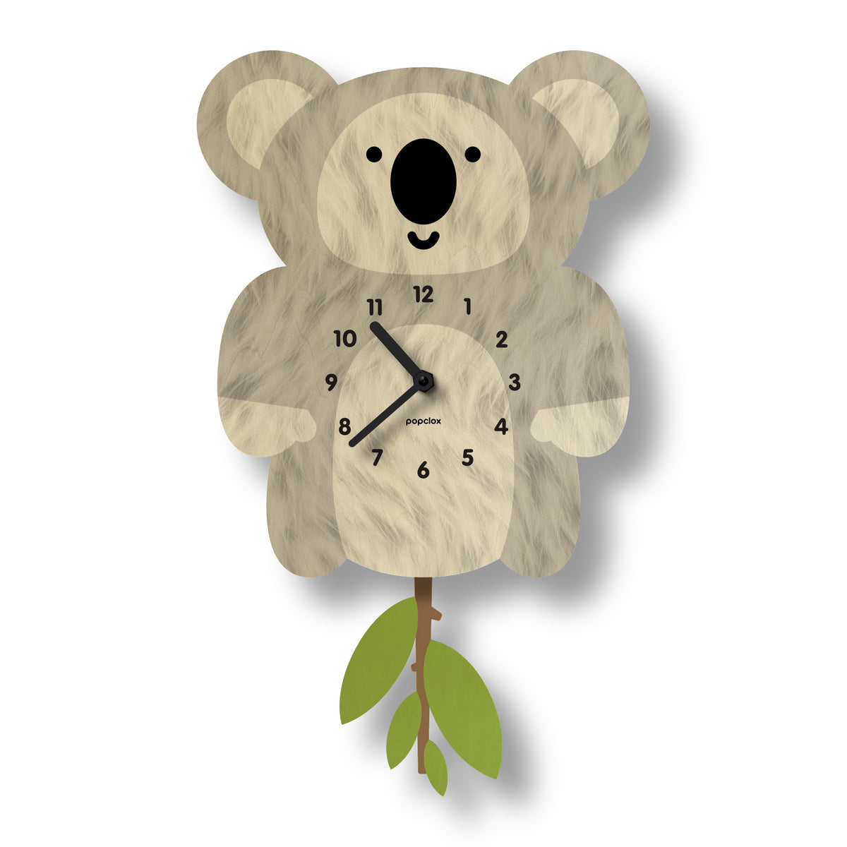 koala pendulum clock popclox Wall Clocks for Kids