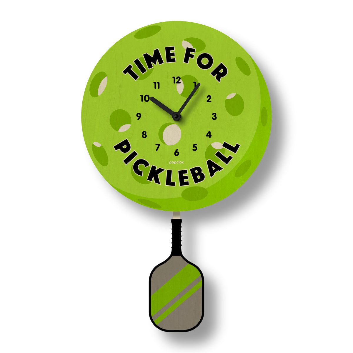 pickleball pendulum clock popclox Wall Clocks for Kids