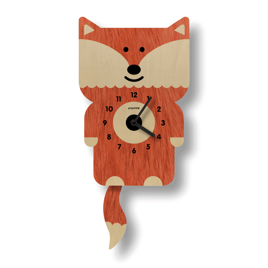 Fun wall clocks for kids rooms. Original designs. Made in USA