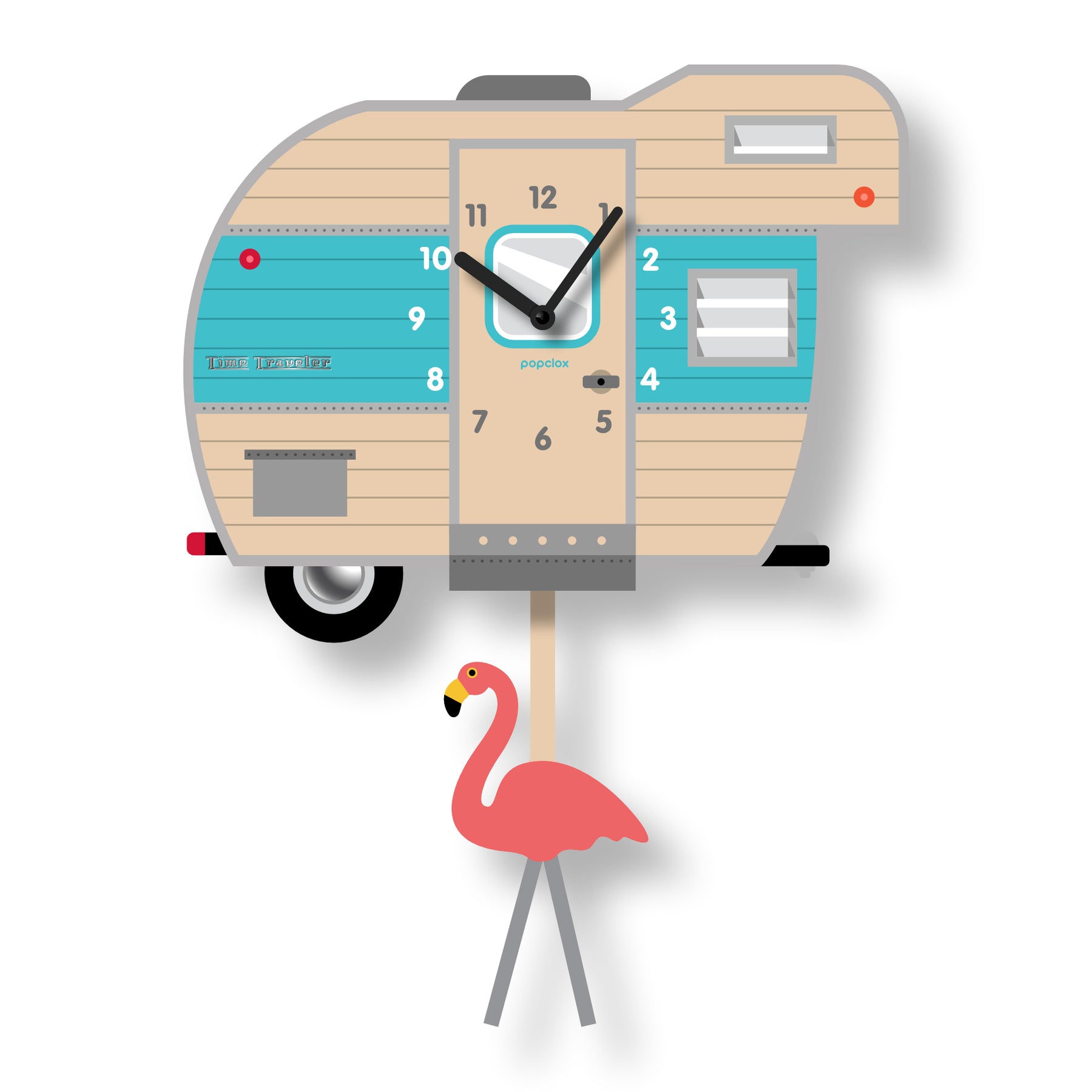 Popclox Retro Rv pendulum clocks | popclox